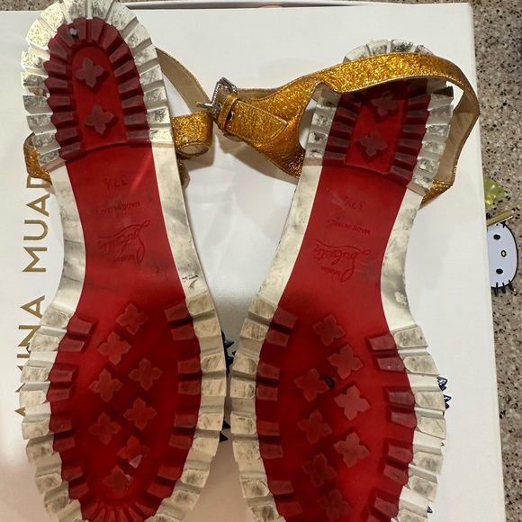 Christian Louboutin sandals size 7 1/2 - Picture 4 of 6